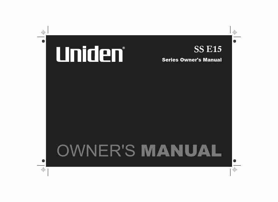 Uniden Cordless Telephone SS E15-page_pdf